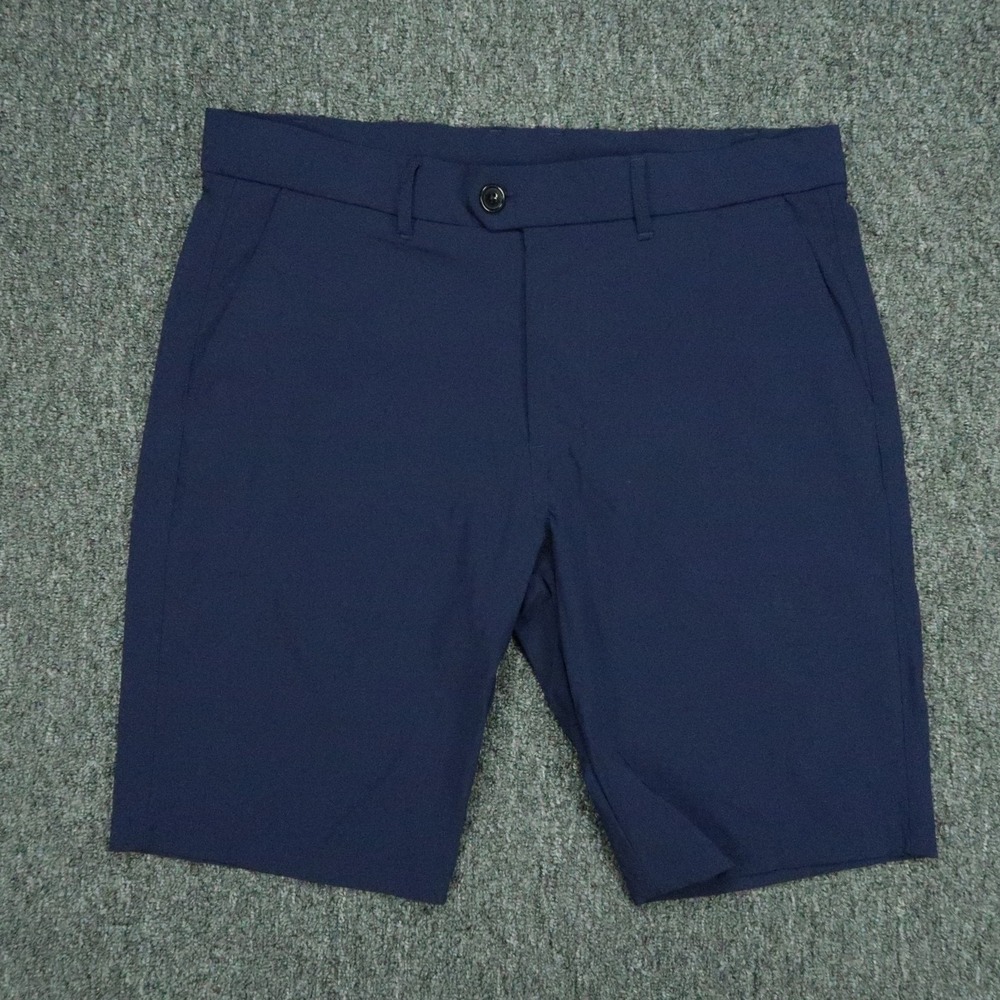 Greyson Shorts Mens 34 Blue Mountauk Performance Stretch Golf Chino
